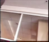 Mexican blows in a car and gets black cock in her ass