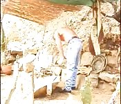 Mark Dalton in a cowboy stuff