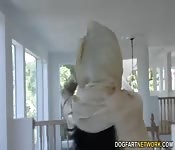 Bend over for my big black cock